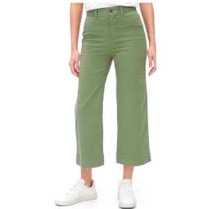 Gap High Rise Crop Khaki-NWT